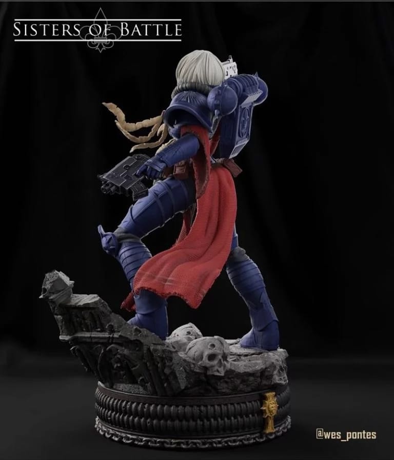 P站图纸印象馆 战锤40K 战斗修女会 战锤40K 战斗修女会