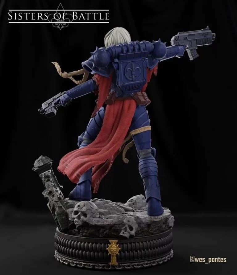 P站图纸印象馆 战锤40K 战斗修女会 战锤40K 战斗修女会