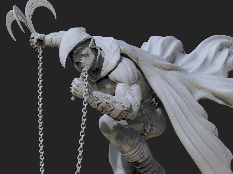 P站图纸印象馆 漫威 月光骑士 漫威 月光骑士