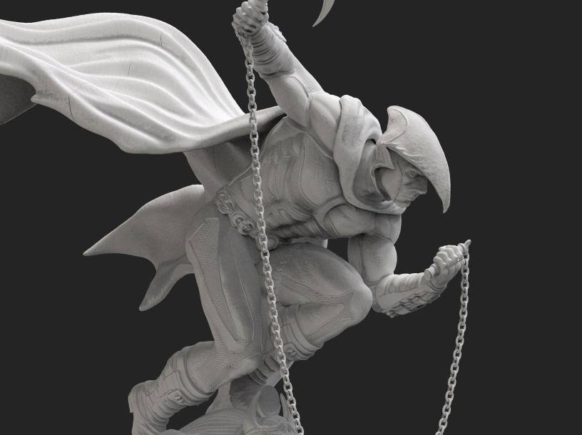 P站图纸印象馆 漫威 月光骑士 漫威 月光骑士