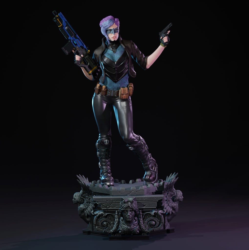 P站图纸印象馆 DC漫画 青鸟 DC漫画 青鸟