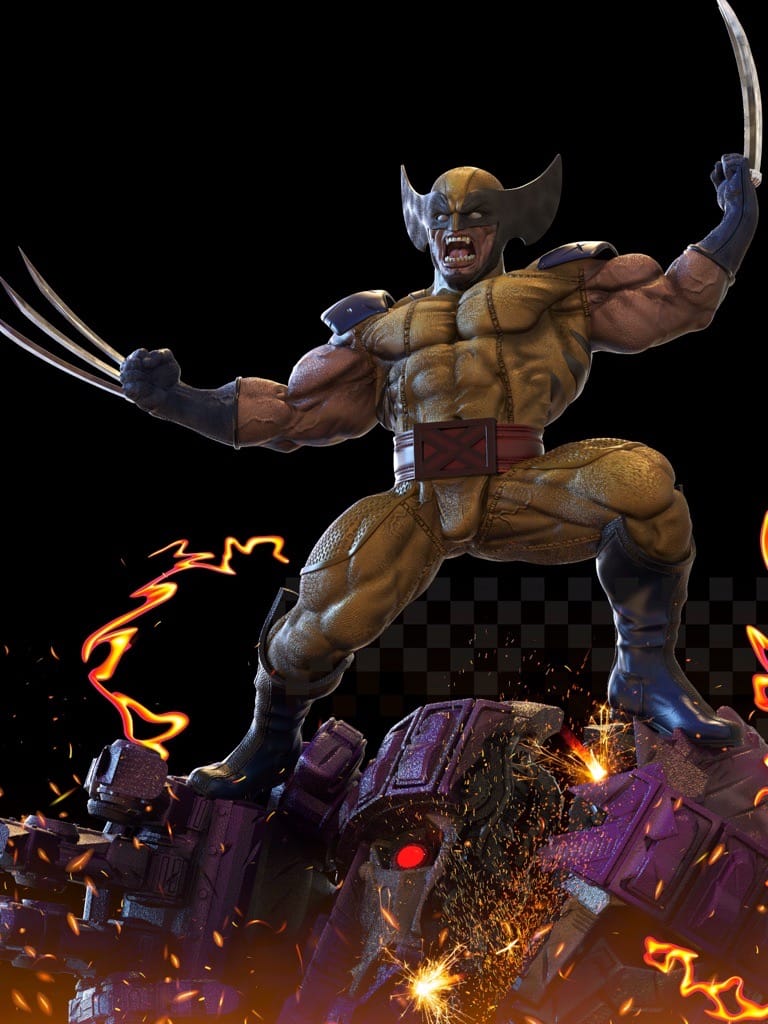 P站图纸印象馆 漫威 X战警 金钢狼 漫威 X战警 金钢狼