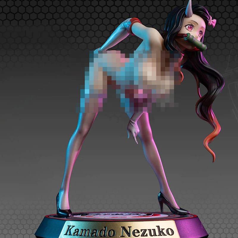 P站图纸印象馆 鬼灭之刃 灶门祢豆子 鬼灭之刃 灶门祢豆子