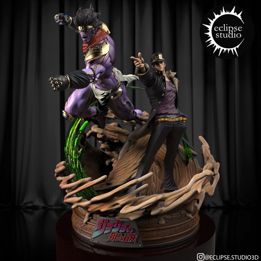 P站图纸印象馆 紫色隐者乔瑟夫·乔斯达 紫色隐者乔瑟夫·乔斯达