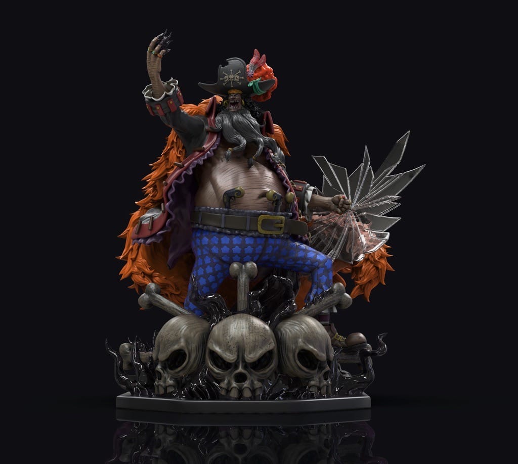 P站图纸印象馆 海贼王 黑胡子 海贼王 黑胡子