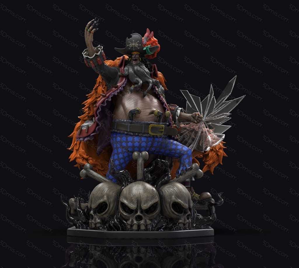 P站图纸印象馆 海贼王 黑胡子 海贼王 黑胡子