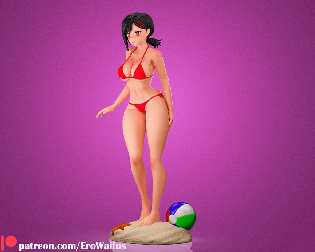 P站图纸印象馆 链锯人 小小红 链锯人 小小红