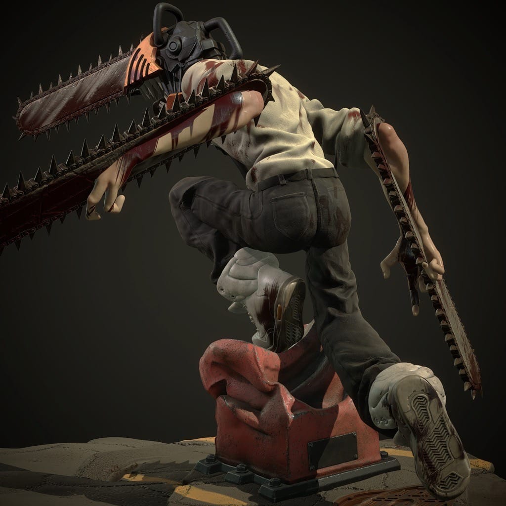 P站图纸印象馆 电锯人 电次 电锯人 电次