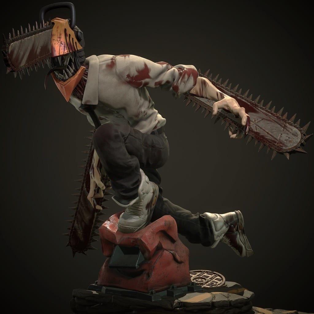 P站图纸印象馆 电锯人 电次 电锯人 电次