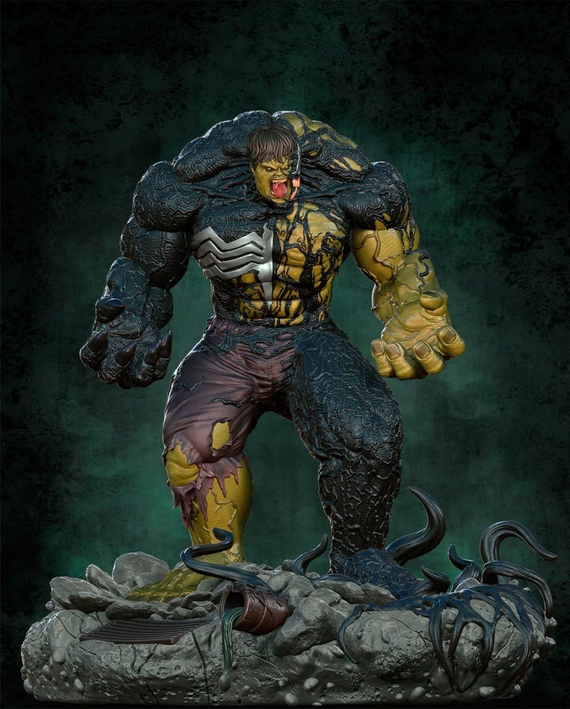 P站图纸印象馆 漫威 毒液浩克 漫威 毒液浩克