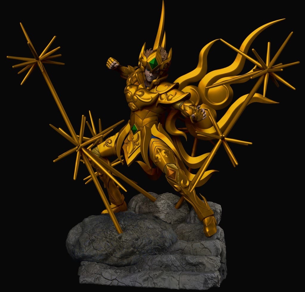 P站图纸印象馆 圣斗士星矢 艾欧里亚 圣斗士星矢 艾欧里亚