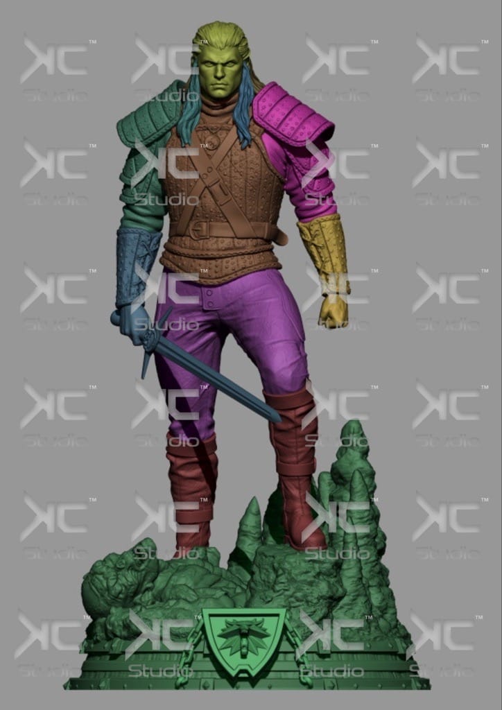 P站图纸印象馆 狩魔猎人 狩魔猎人