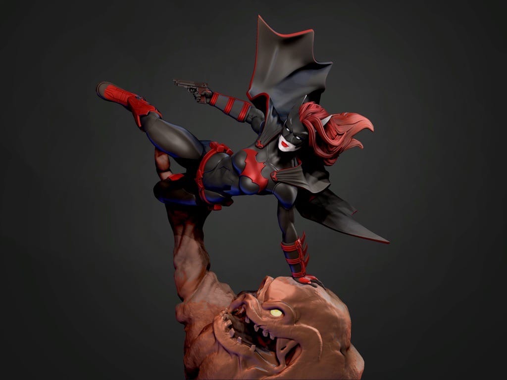 P站图纸印象馆 DC漫画 猫女对泥脸 DC漫画 猫女对泥脸