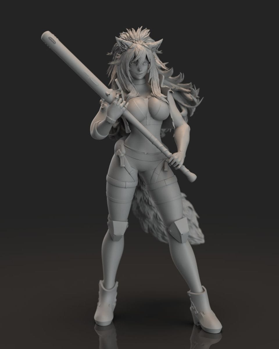 P站图纸印象馆 赛博朋克 酷女孩 赛博朋克 酷女孩