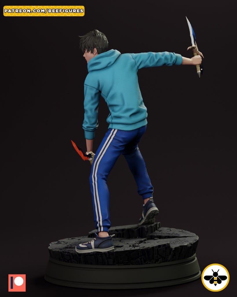 P站图纸印象馆 Bee Figures 我独自升级 暗影君王 Bee Figures 我独自升级 暗影君王