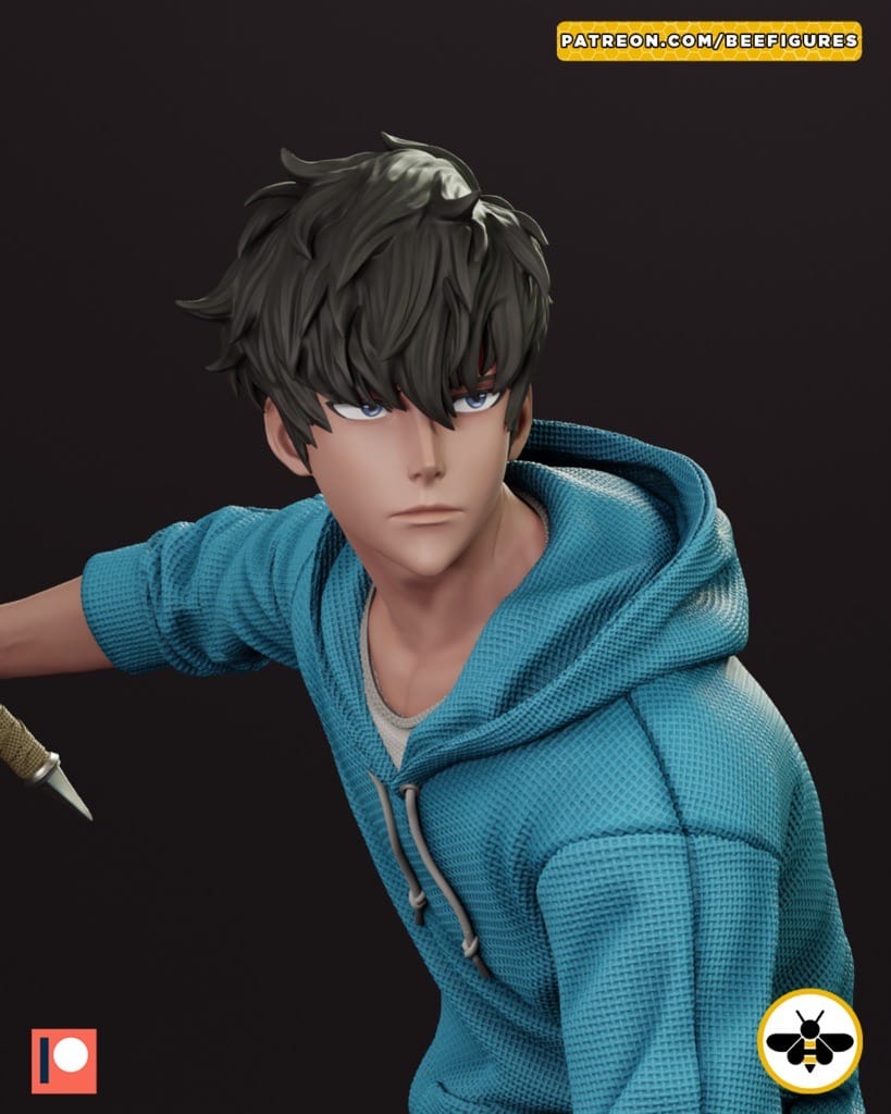 P站图纸印象馆 Bee Figures 我独自升级 暗影君王 Bee Figures 我独自升级 暗影君王