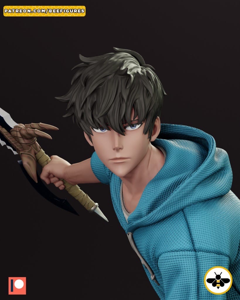 P站图纸印象馆 Bee Figures 我独自升级 暗影君王 Bee Figures 我独自升级 暗影君王