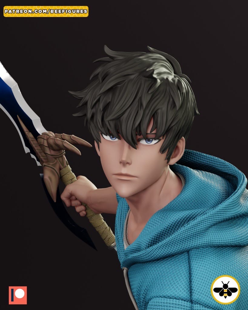 P站图纸印象馆 Bee Figures 我独自升级 暗影君王 Bee Figures 我独自升级 暗影君王