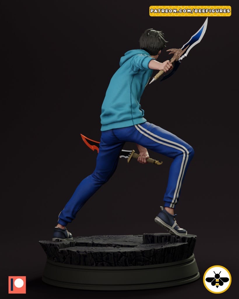 P站图纸印象馆 Bee Figures 我独自升级 暗影君王 Bee Figures 我独自升级 暗影君王