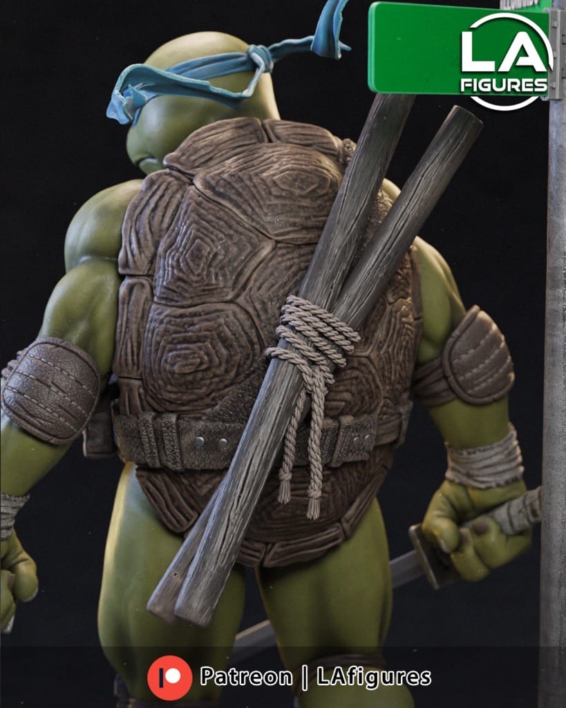 P站图纸印象馆 L.A Figures 忍者神龟 利奥纳多 L.A Figures 忍者神龟 利奥纳多