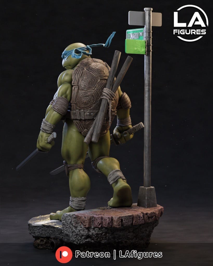 P站图纸印象馆 L.A Figures 忍者神龟 利奥纳多 L.A Figures 忍者神龟 利奥纳多