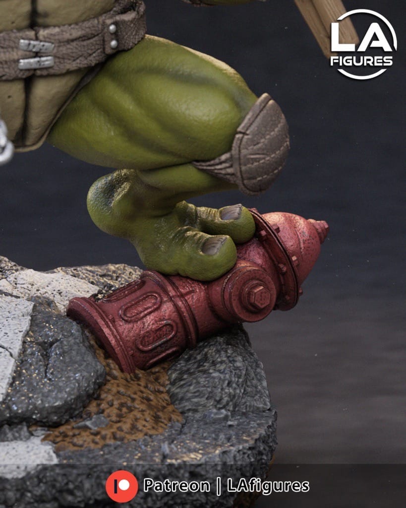 P站图纸印象馆 L.A Figures 忍者神龟 米开朗基罗 L.A Figures 忍者神龟 米开朗基罗