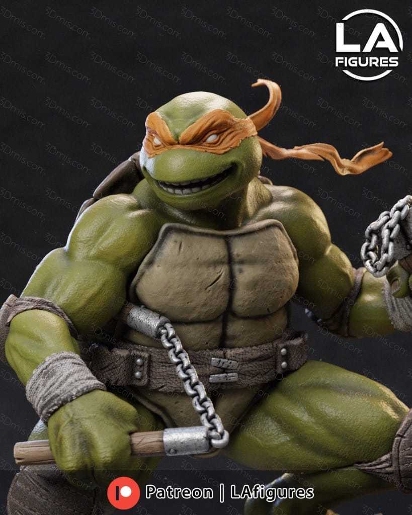 L.A Figures 忍者神龟 米开朗基罗