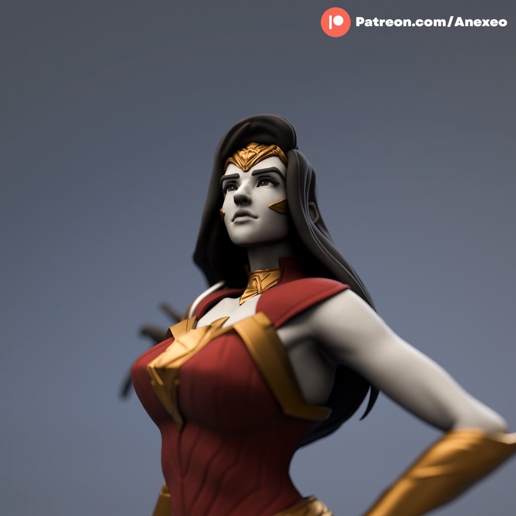 P站图纸印象馆 DC漫画 神奇女侠 DC漫画 神奇女侠