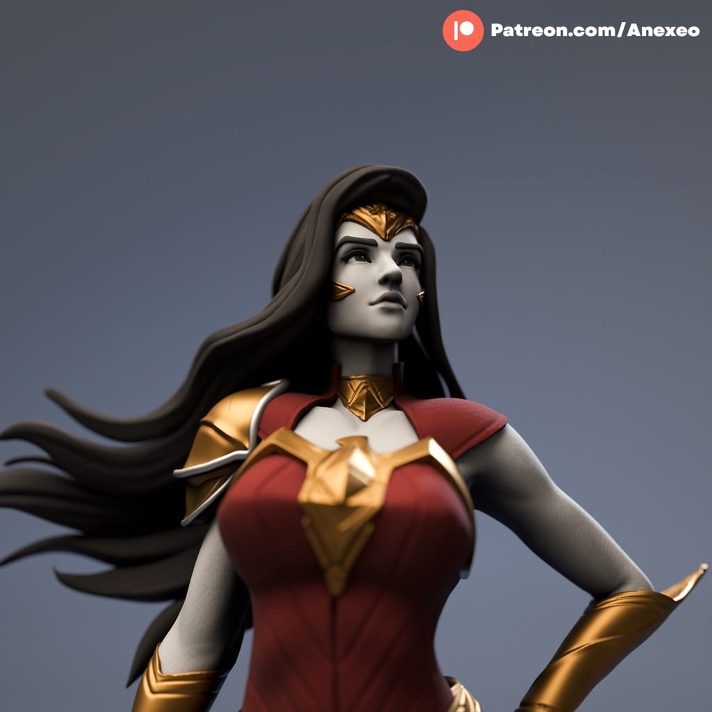 P站图纸印象馆 DC漫画 神奇女侠 DC漫画 神奇女侠