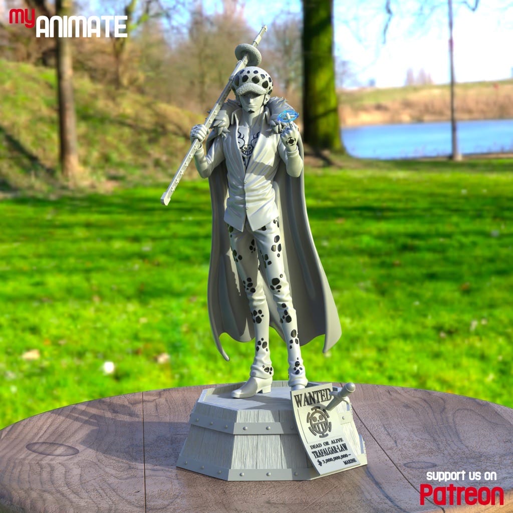 P站图纸印象馆 海贼王 特拉法尔加·罗 海贼王 特拉法尔加·罗