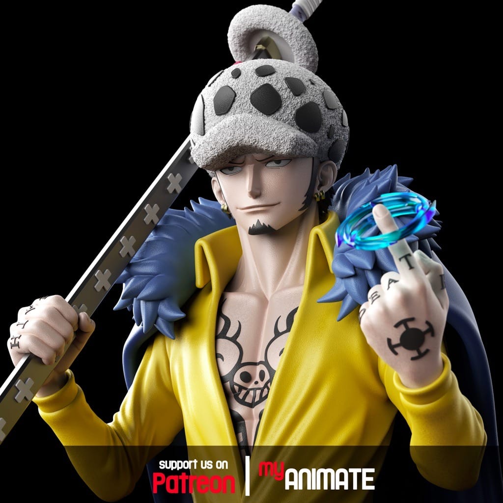 P站图纸印象馆 海贼王 特拉法尔加·罗 海贼王 特拉法尔加·罗