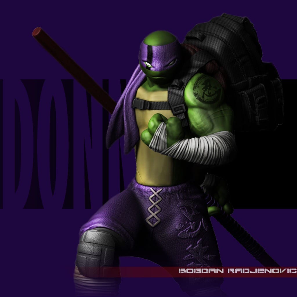 P站图纸印象馆 忍者神龟 多纳泰罗 忍者神龟 多纳泰罗