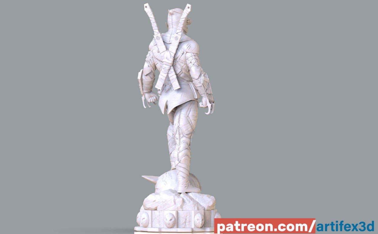 P站图纸印象馆 Artifex3d DC漫画 利爪 Artifex3d DC漫画 利爪