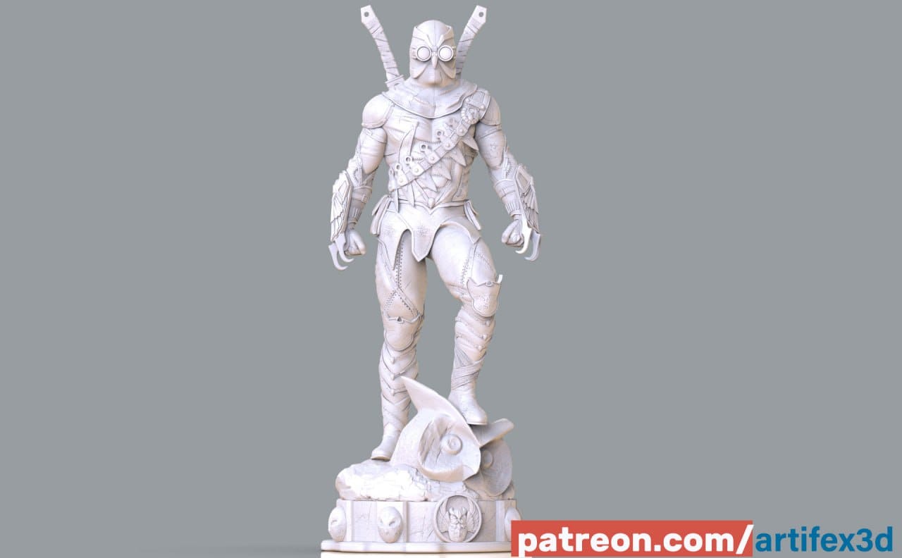 P站图纸印象馆 Artifex3d DC漫画 利爪 Artifex3d DC漫画 利爪