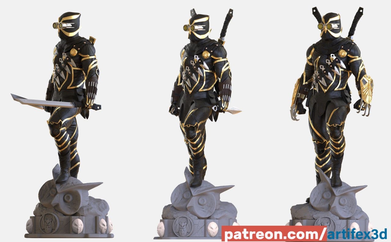 P站图纸印象馆 Artifex3d DC漫画 利爪 Artifex3d DC漫画 利爪