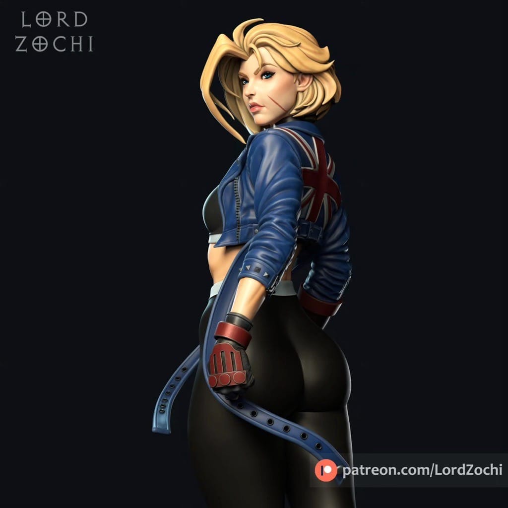 P站图纸印象馆 街头霸王 嘉米·怀特 街头霸王 嘉米·怀特