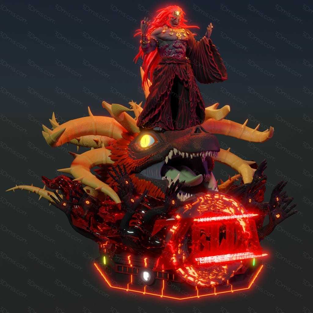 P站图纸印象馆 塞尔达传说 加侬多夫 塞尔达传说 加侬多夫