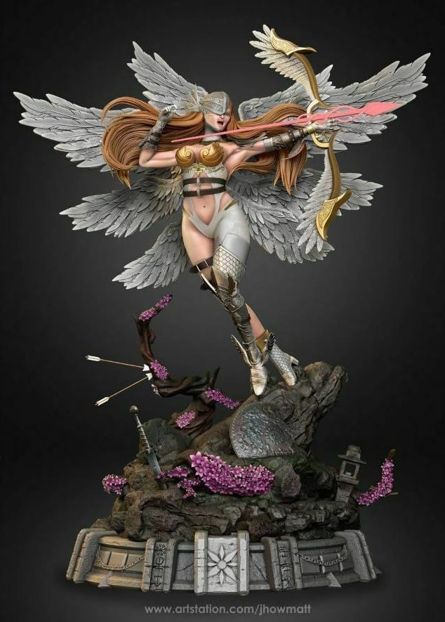 P站图纸印象馆 数码宝贝 天女兽 数码宝贝 天女兽