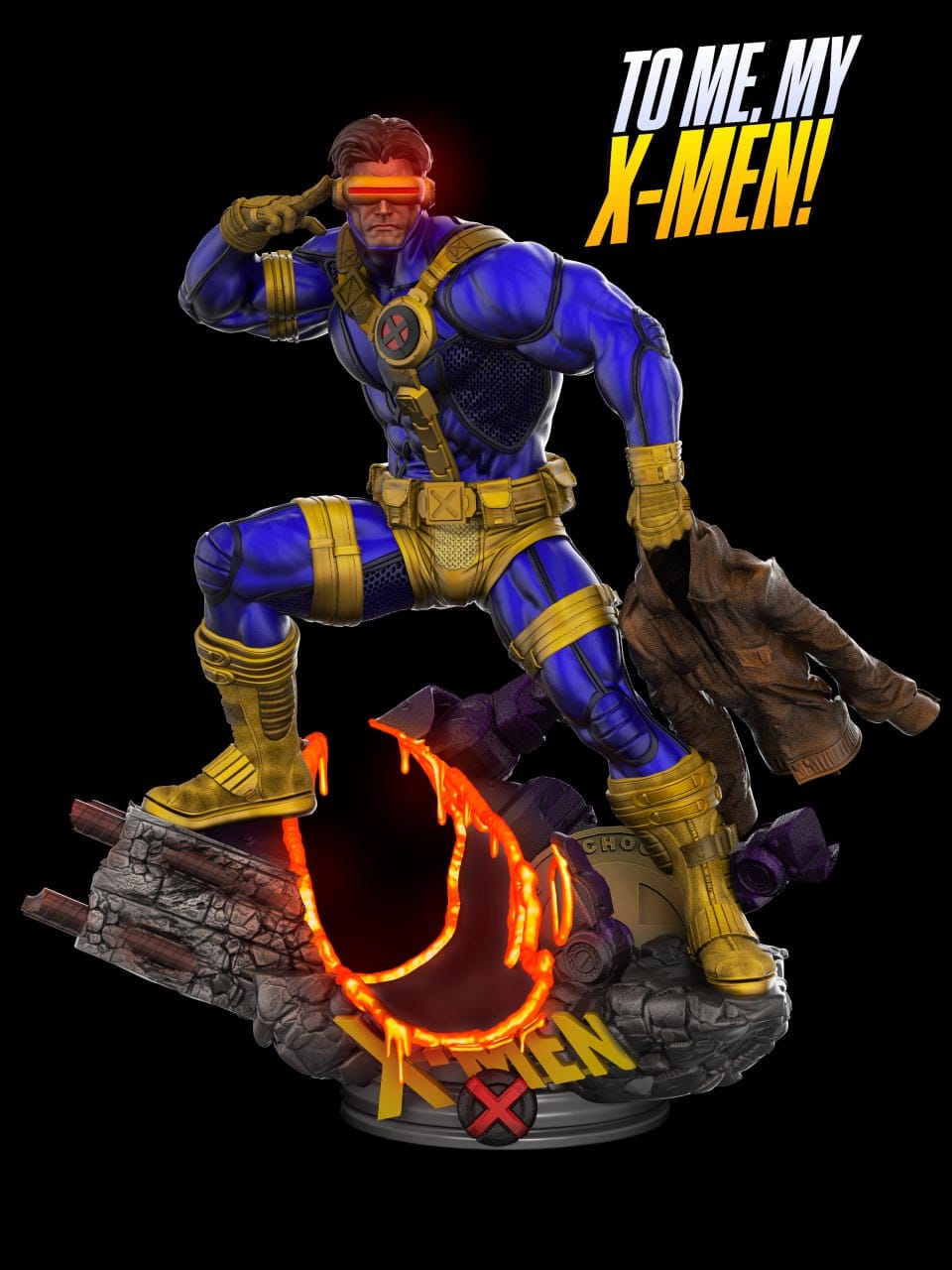 P站图纸印象馆 漫威 镭射眼 漫威 镭射眼