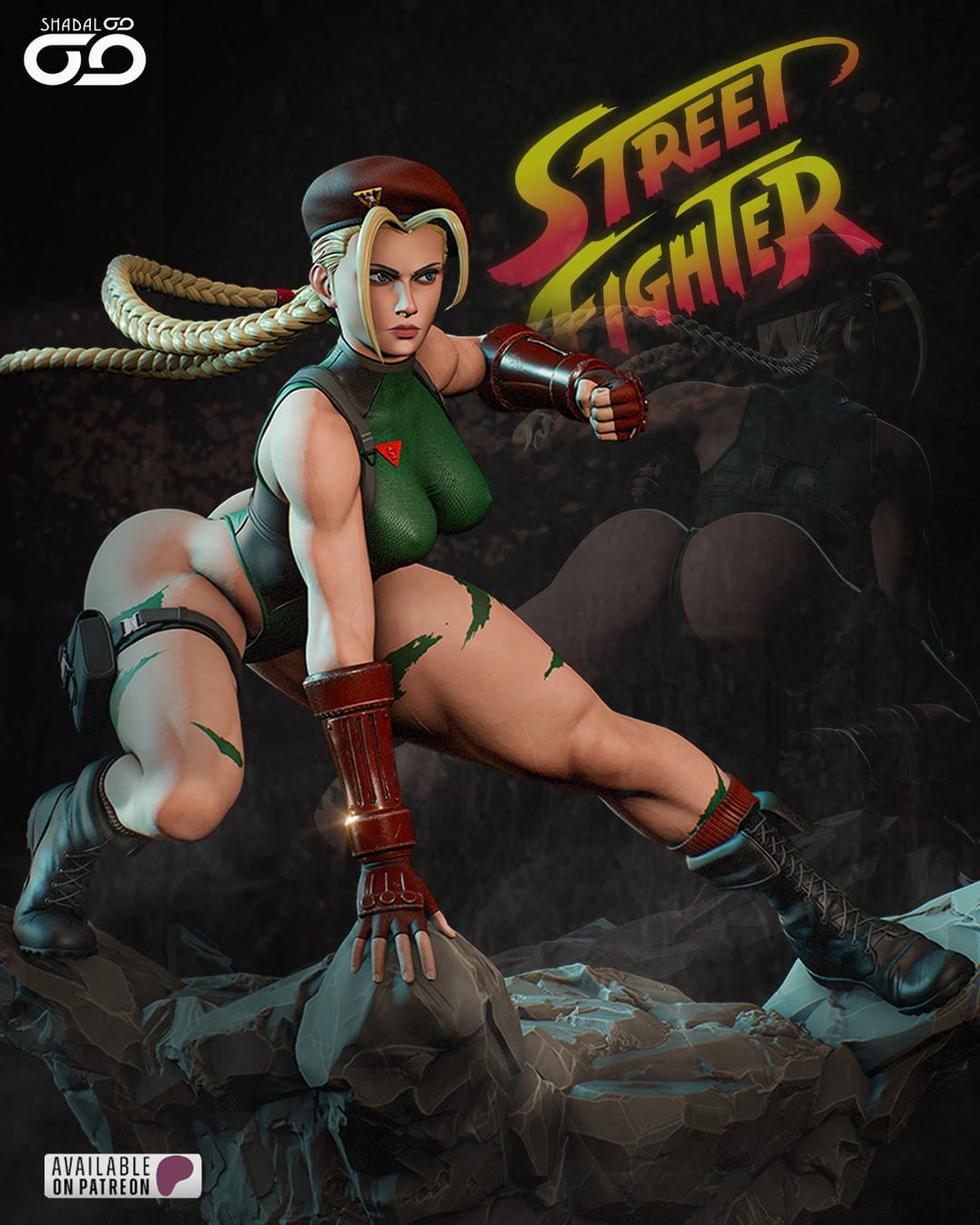 P站图纸印象馆 Shadaloo Studios 街头霸王 嘉米·怀特 Shadaloo Studios 街头霸王 嘉米·怀特