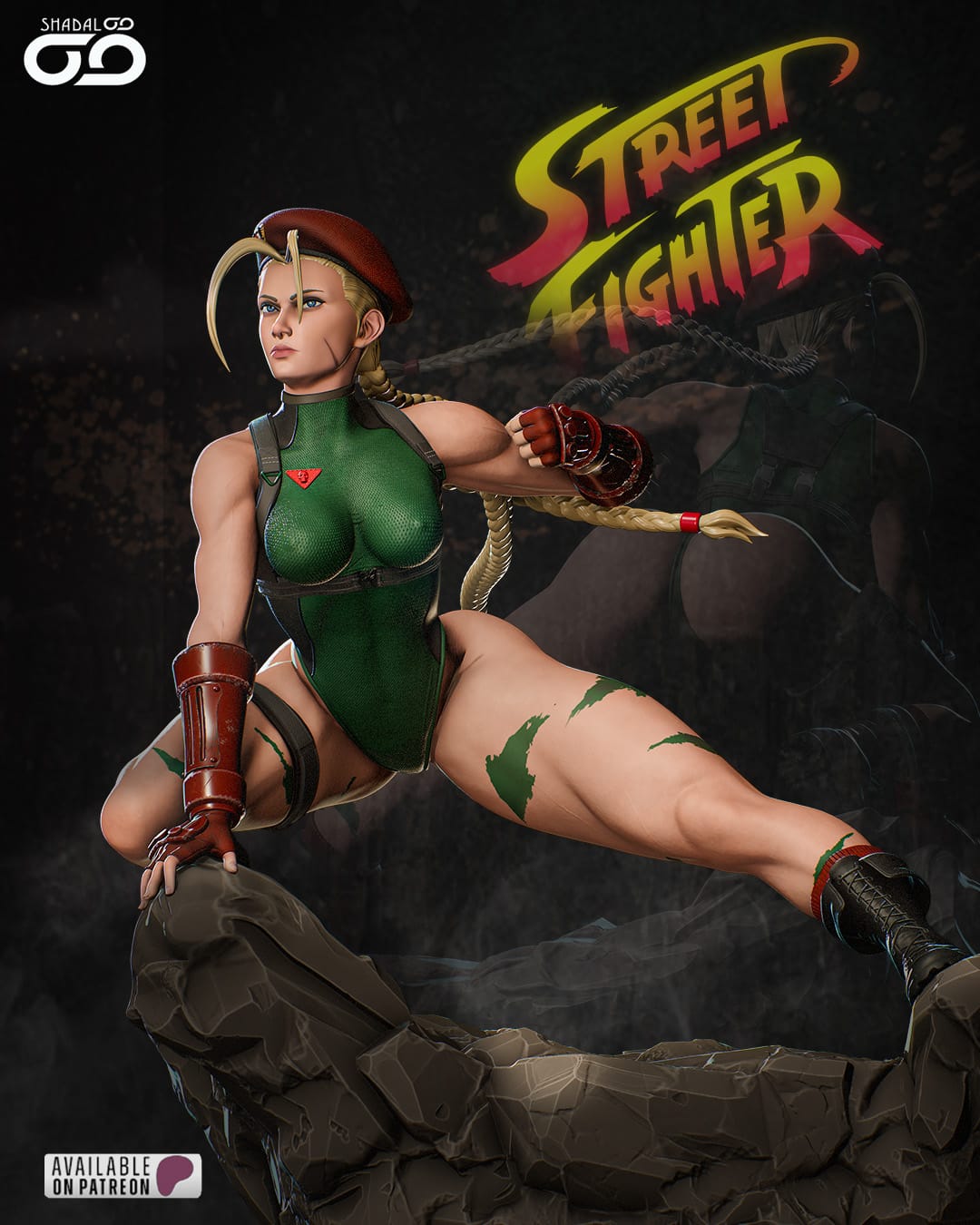 P站图纸印象馆 Shadaloo Studios 街头霸王 嘉米·怀特 Shadaloo Studios 街头霸王 嘉米·怀特