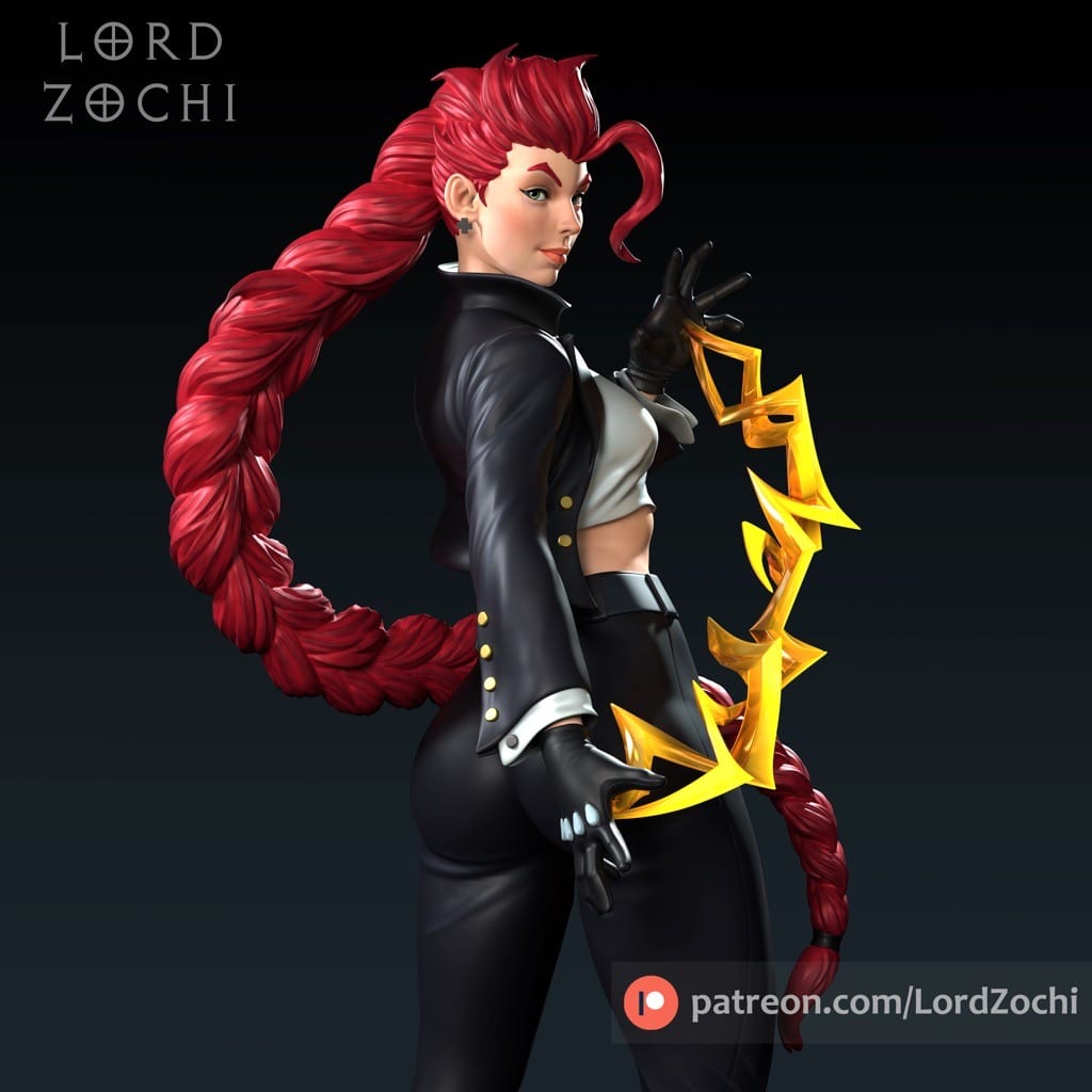 P站图纸印象馆 街头霸王 深红毒蛇 街头霸王 深红毒蛇