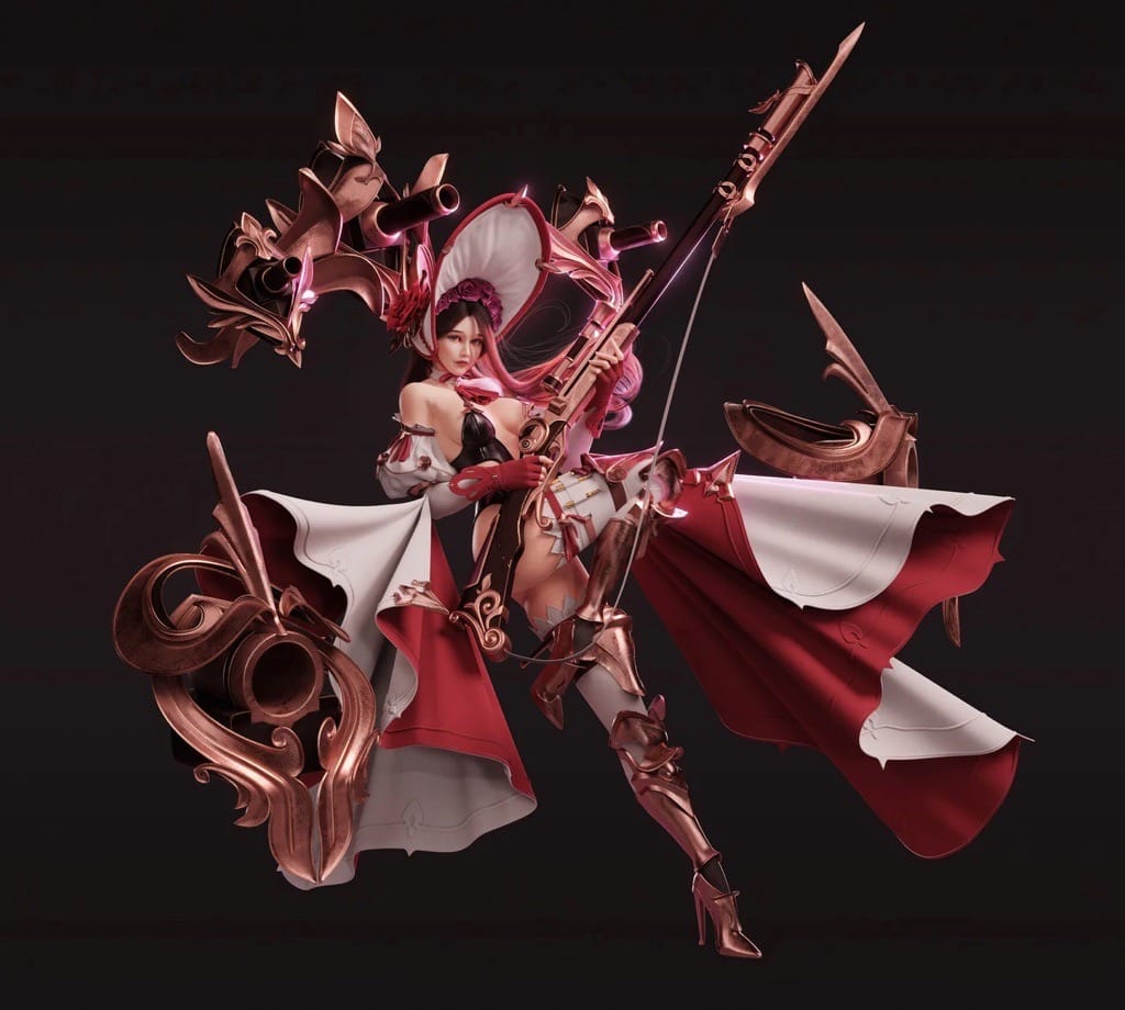 P站图纸印象馆 龙与地下城 火枪少女 龙与地下城 火枪少女