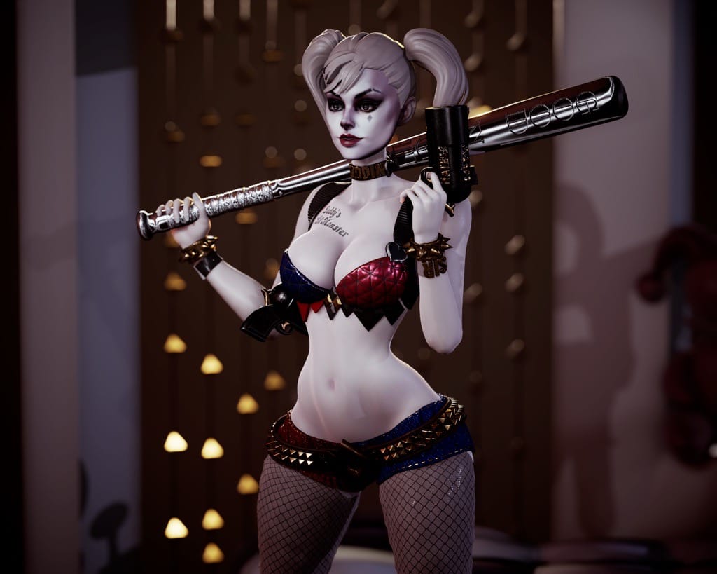 P站图纸印象馆 DC漫画 哈莉·奎茵 DC漫画 哈莉·奎茵