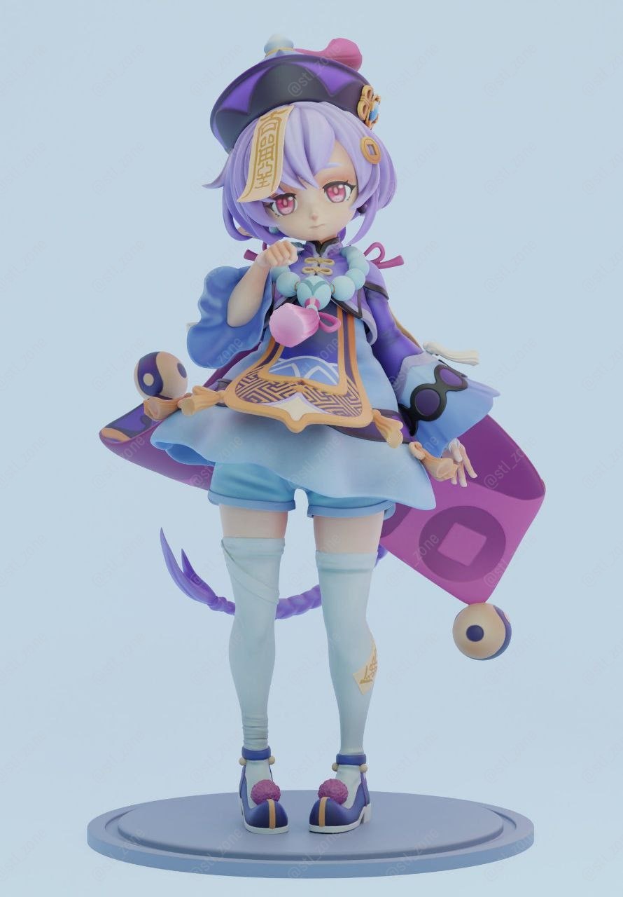 P站图纸印象馆 原神 七七 原神 七七