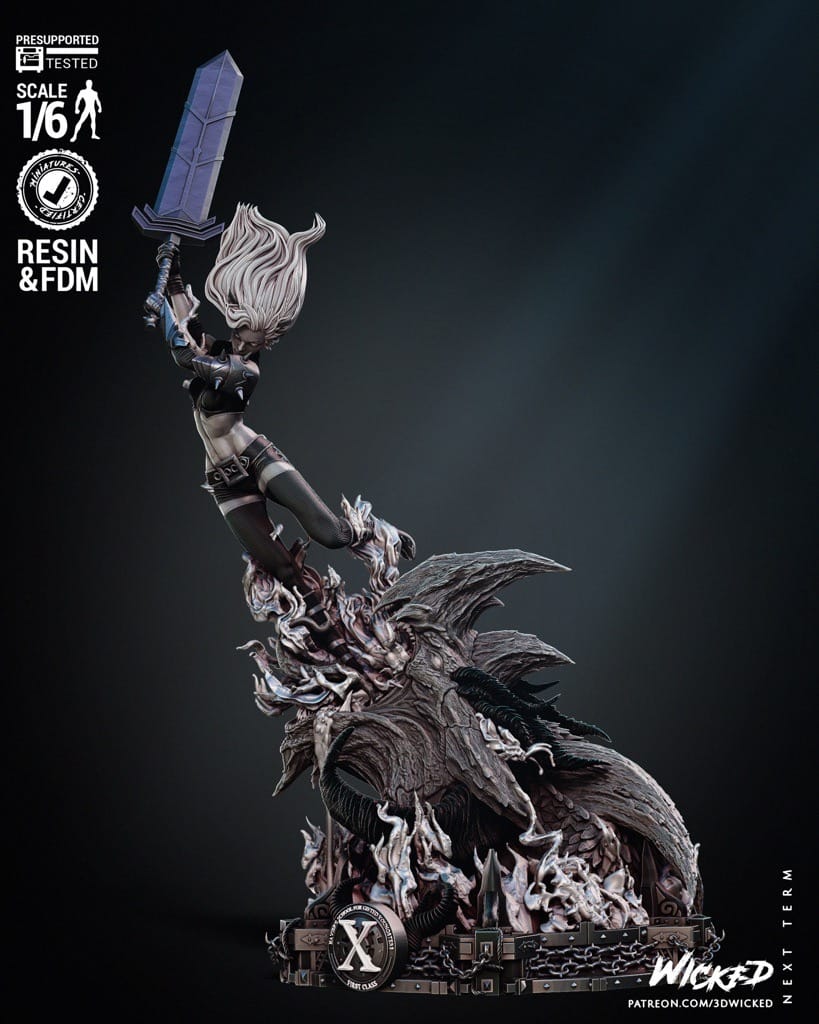 P站图纸印象馆 3DWicked 漫威 秘客伊丽亚娜·拉斯普廷 3DWicked 漫威 秘客伊丽亚娜·拉斯普廷