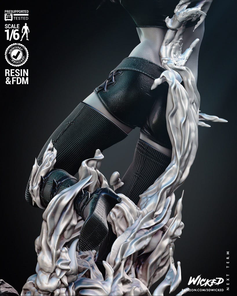 P站图纸印象馆 3DWicked 漫威 秘客伊丽亚娜·拉斯普廷 3DWicked 漫威 秘客伊丽亚娜·拉斯普廷