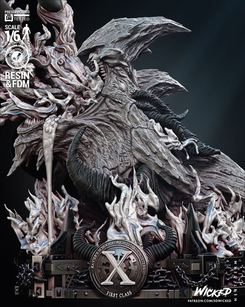 P站图纸印象馆 3DWicked 漫威 秘客伊丽亚娜·拉斯普廷 3DWicked 漫威 秘客伊丽亚娜·拉斯普廷