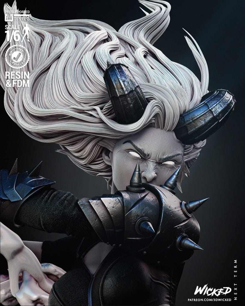 P站图纸印象馆 3DWicked 漫威 秘客伊丽亚娜·拉斯普廷 3DWicked 漫威 秘客伊丽亚娜·拉斯普廷