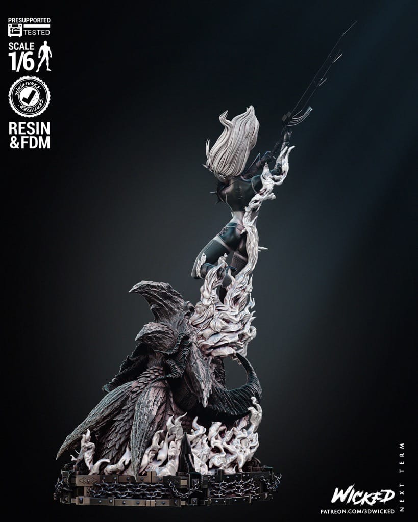 P站图纸印象馆 3DWicked 漫威 秘客伊丽亚娜·拉斯普廷 3DWicked 漫威 秘客伊丽亚娜·拉斯普廷